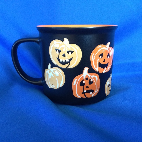 Eli and Ana New Halloween Pumpkin Ceramic Coffee Mug - Picture 2 of 7